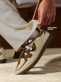 Kanso V2: Beige Men Low Top Sneakers