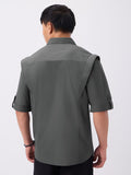 Korean Shirt: Steel Oversized Shirts