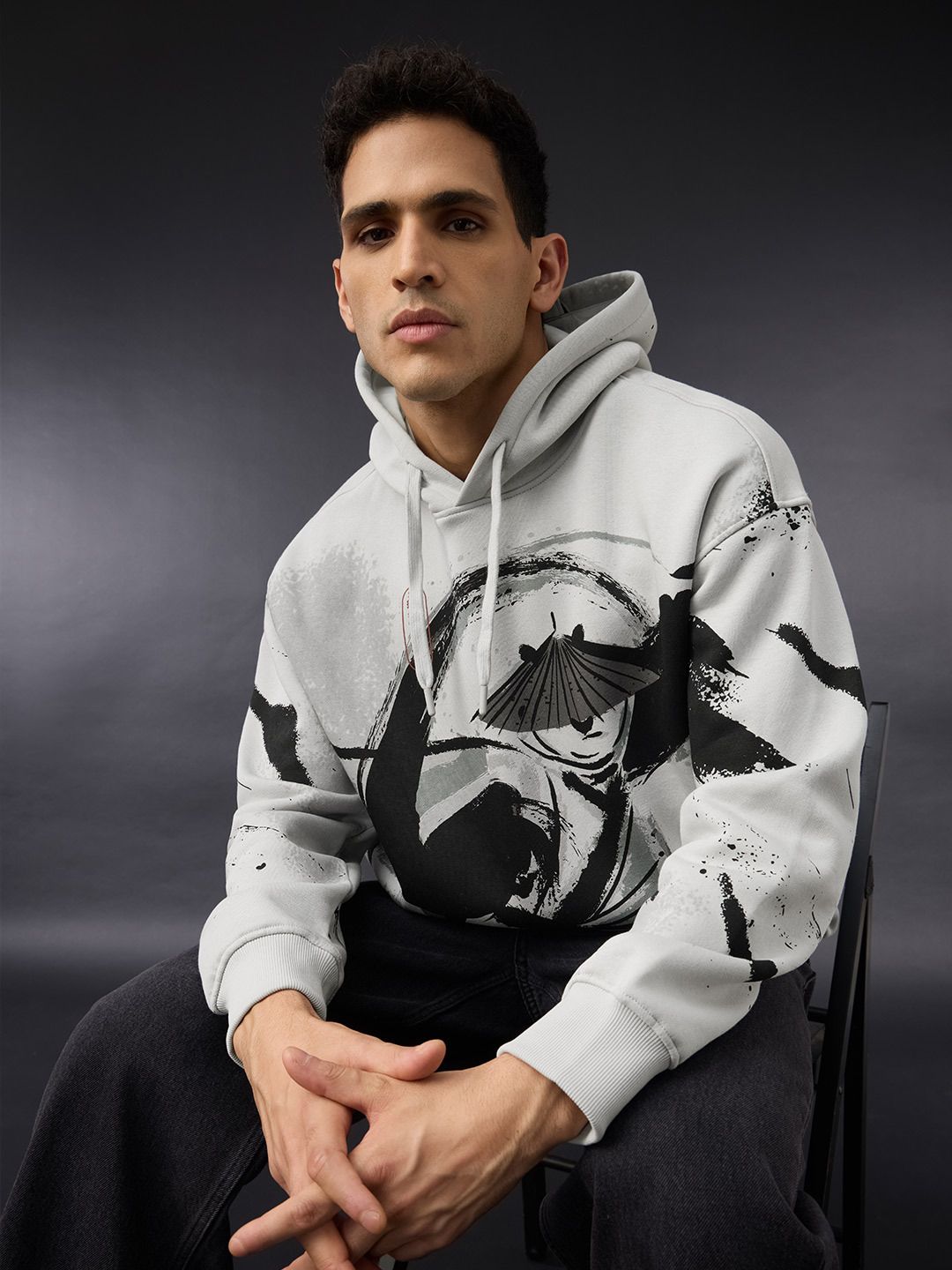 Kung Fu Panda: The Hero Men Oversized Hoodies