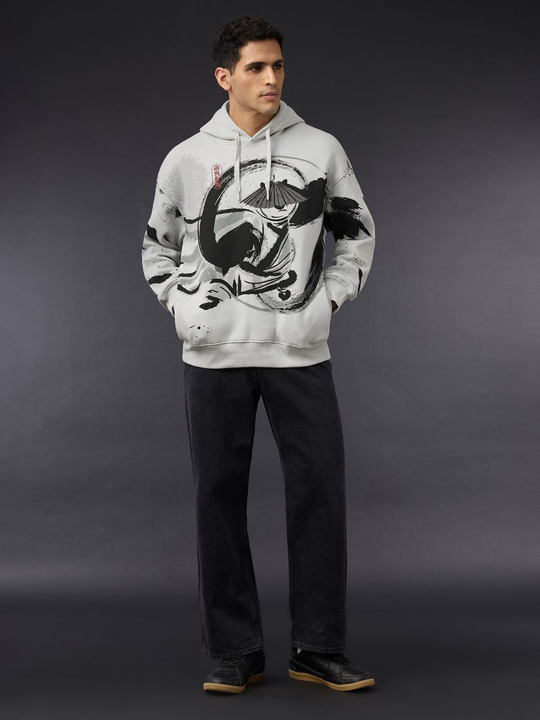 Kung Fu Panda: The Hero Men Oversized Hoodies