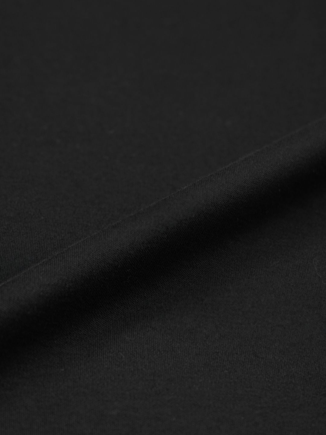 Solids: Black Men Relaxed Fit T-Shirts