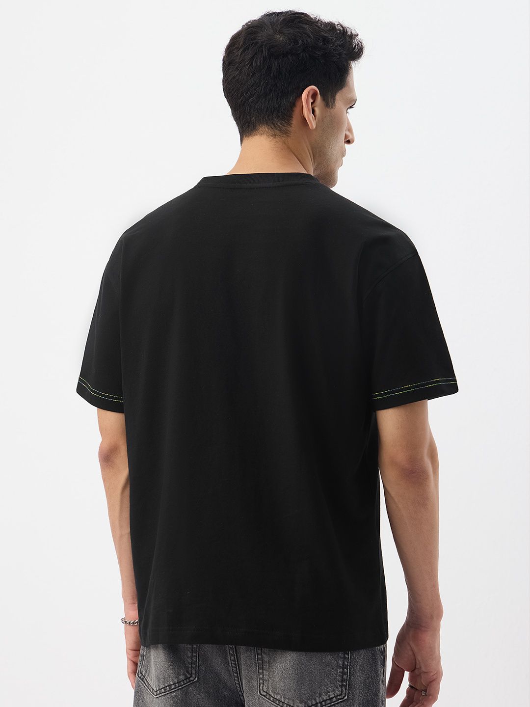 Desi Rebel: Karo Khudki Oversized T-Shirts