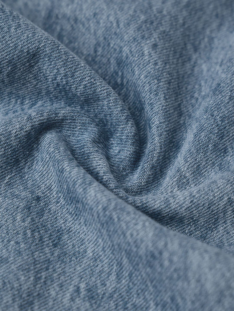 Barrel-Fit Denim: Drip Blue Women Barrel Denims
