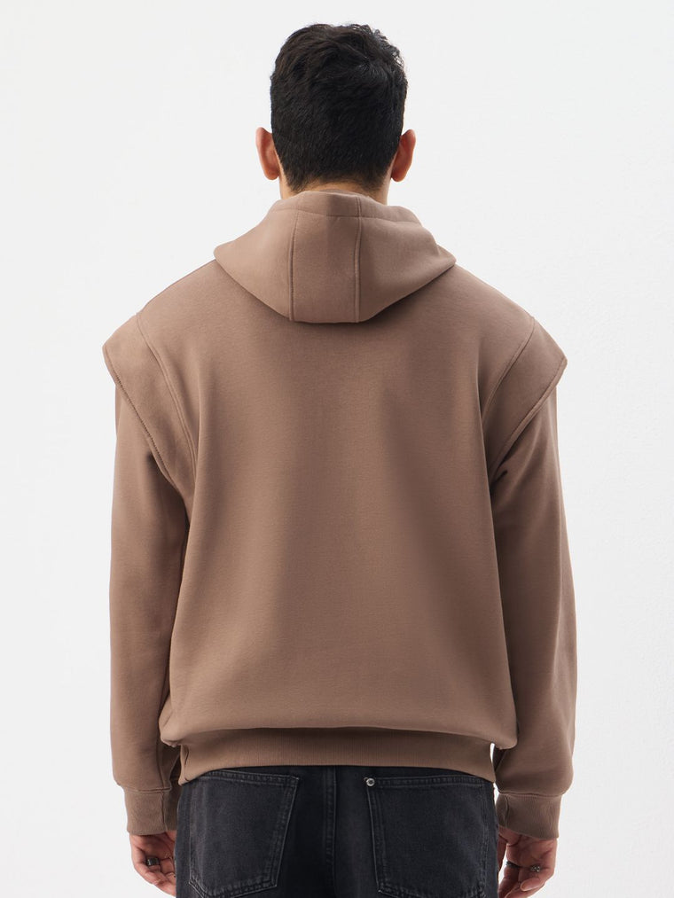 Korean Hoodie: Desert Dune Men Oversized Hoodies