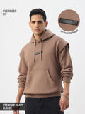 Korean Hoodie: Desert Dune Men Oversized Hoodies
