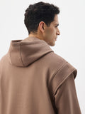 Korean Hoodie: Desert Dune Men Oversized Hoodies