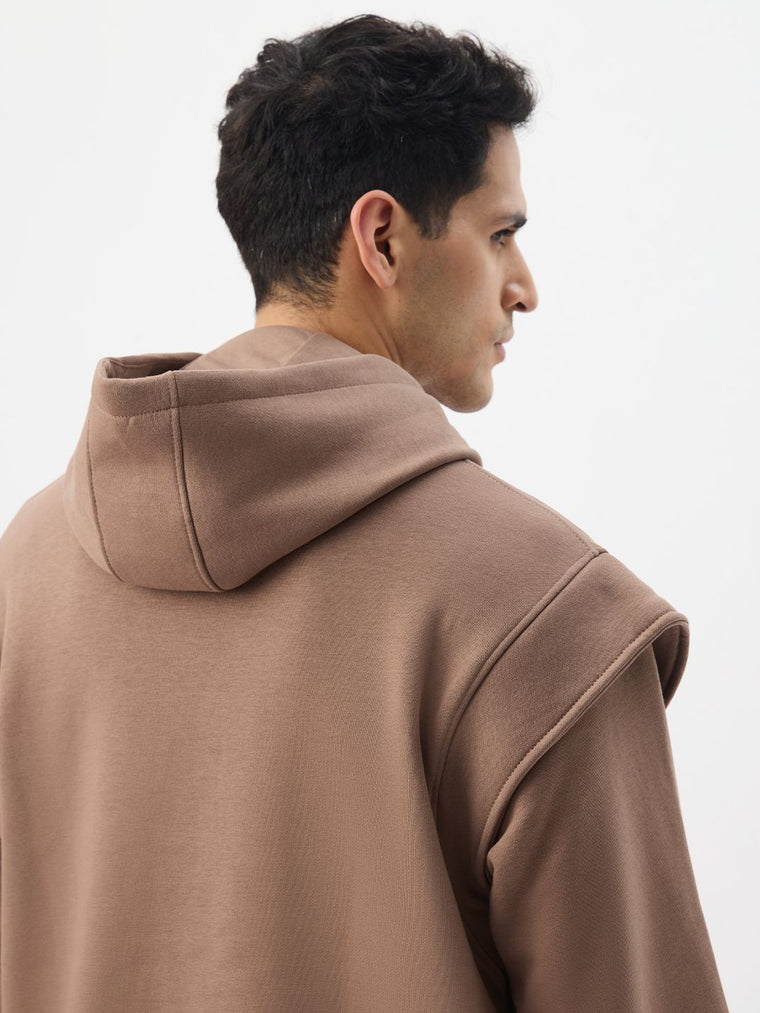 Korean Hoodie: Desert Dune Men Oversized Hoodies