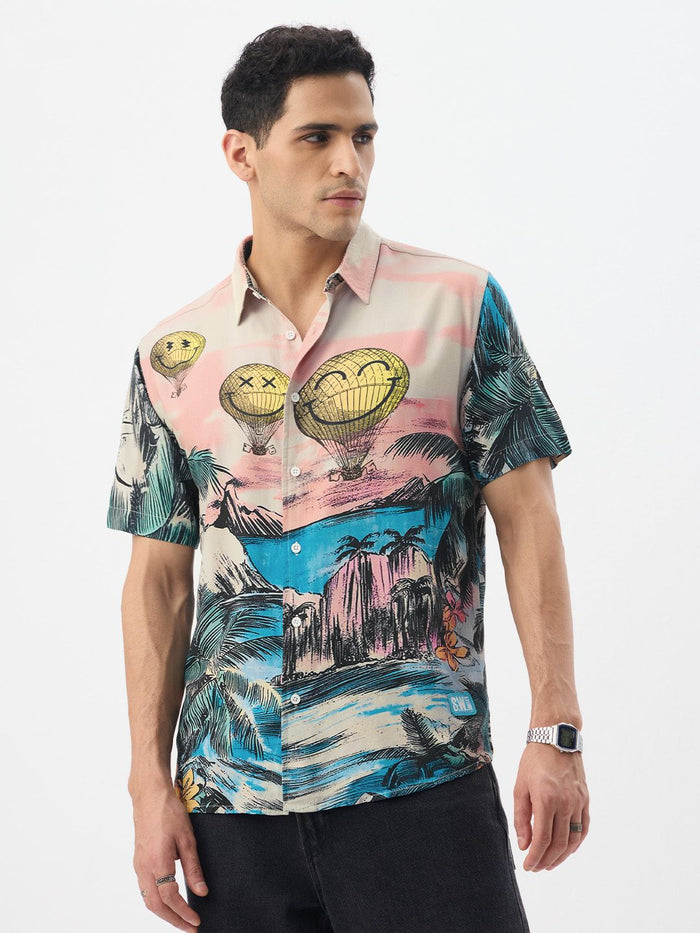 S.W.SMILEY: Landscape Holiday Shirts