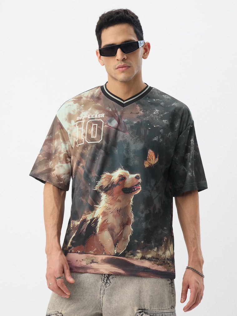 Pets On Prints: Dog's Life Oversized Jerseys