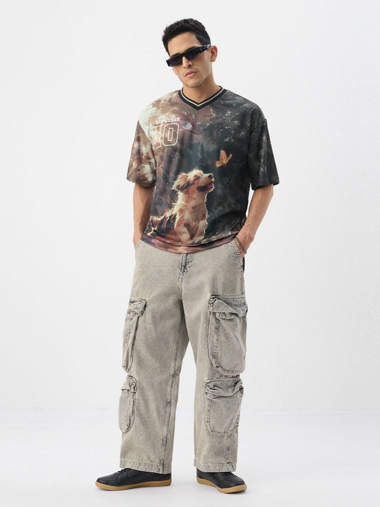 Pets On Prints: Dog's Life Oversized Jerseys