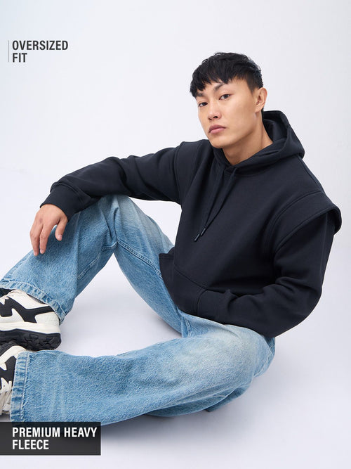 Korean Hoodie: Midnight Men Oversized Hoodies