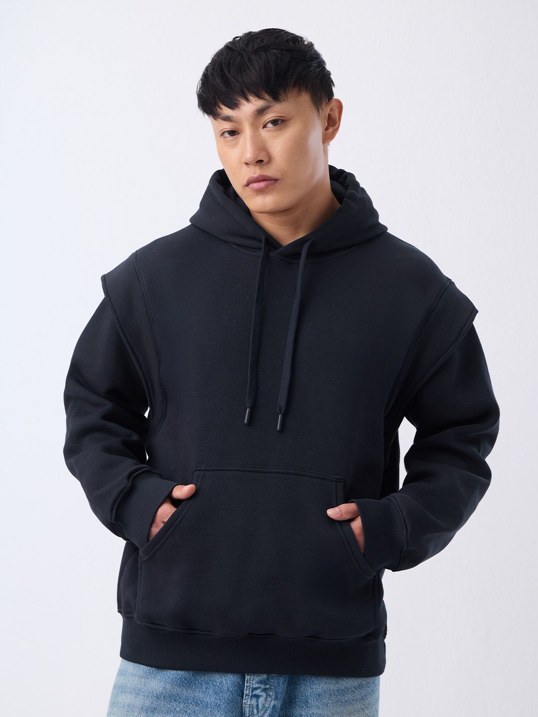 Korean Hoodie: Midnight Men Oversized Hoodies