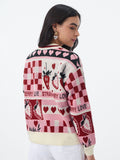TSS Originals: Berry Love Women Oversized Sweaters