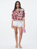 TSS Originals: Berry Love Women Oversized Sweaters