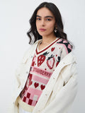 TSS Originals: Berry Love Women Oversized Sweaters