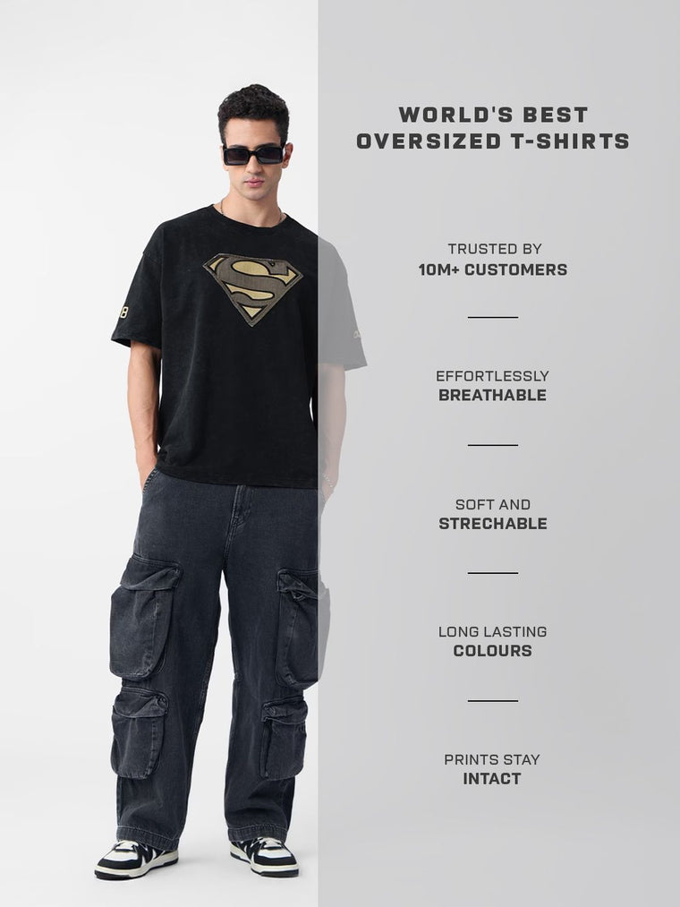 Superman: Vintage Oversized T-Shirts