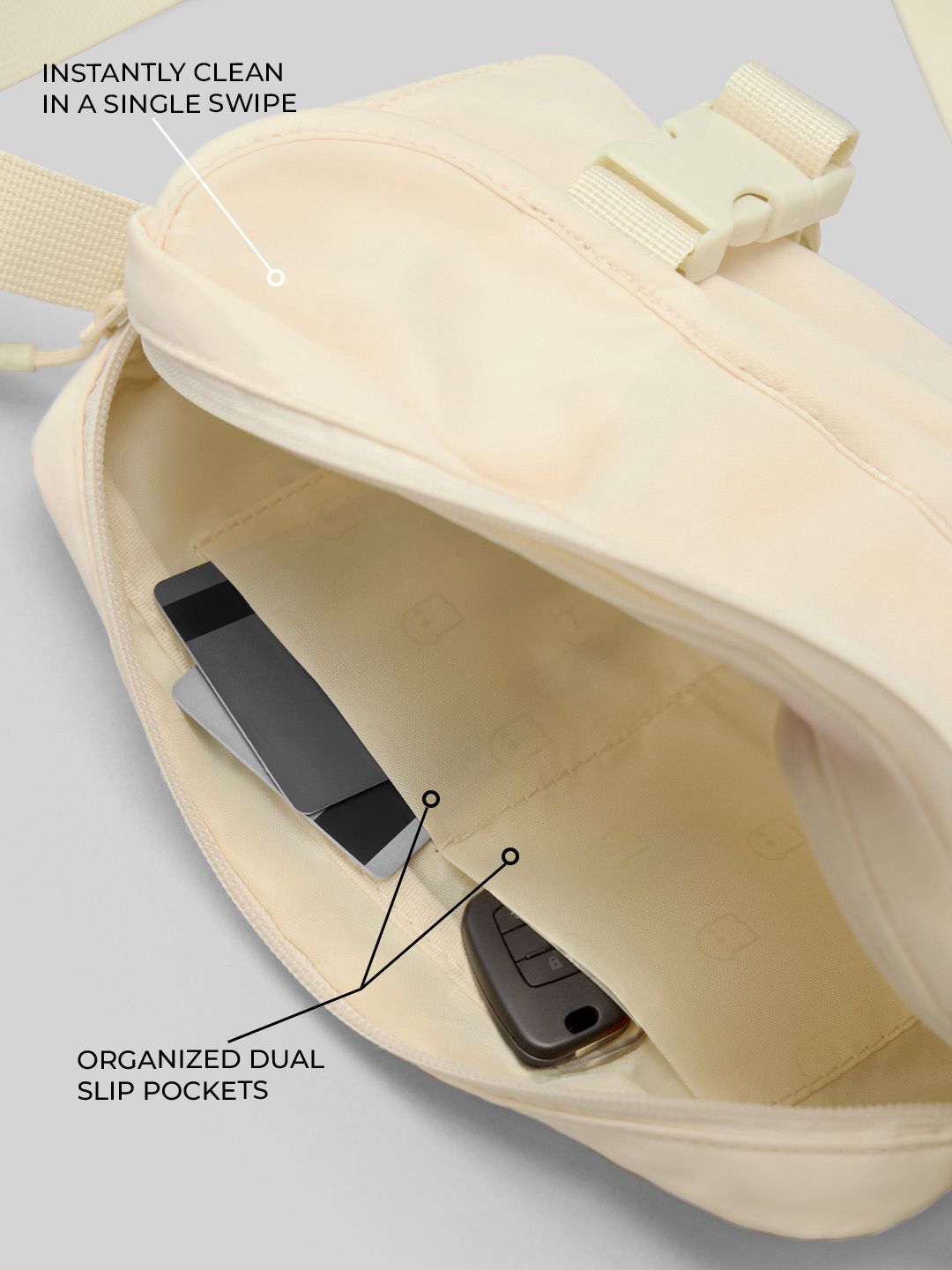 Cargo Pack: Off White Fanny Pack
