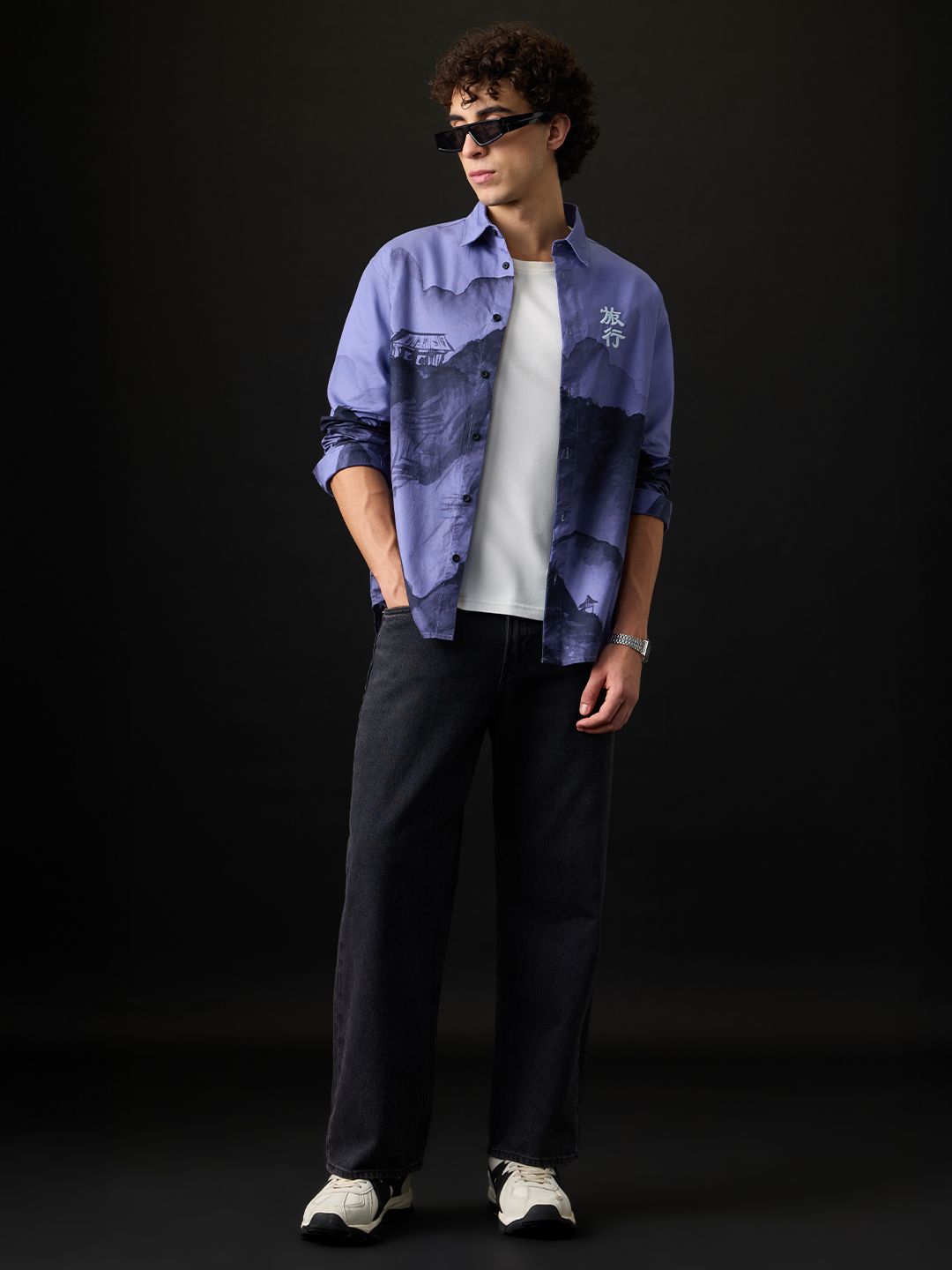 Printed Shirt: Wanderer Men Relaxed Shirts
