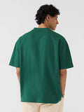 Varsity T-shirt: Emerald Green Oversized T-Shirts