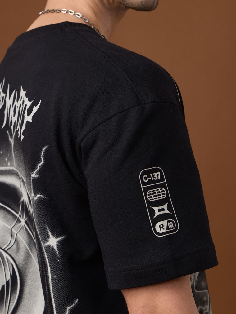 Rick & Morty: Sparky Oversized T-Shirts