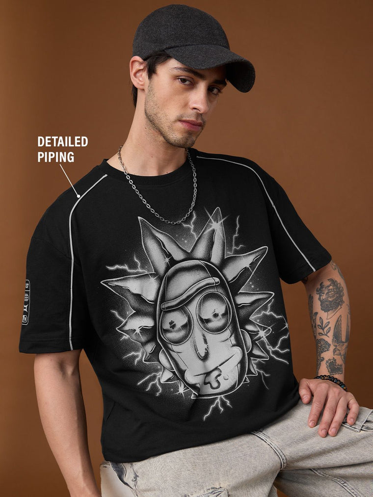 Rick & Morty: Sparky Oversized T-Shirts