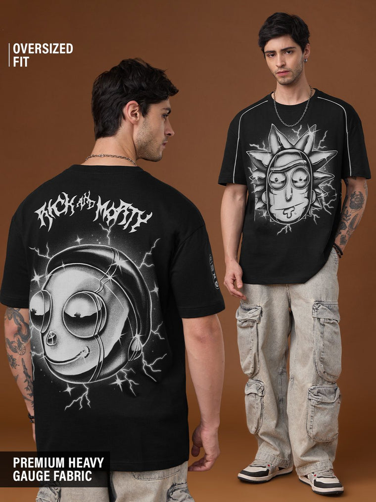 Rick & Morty: Sparky Oversized T-Shirts