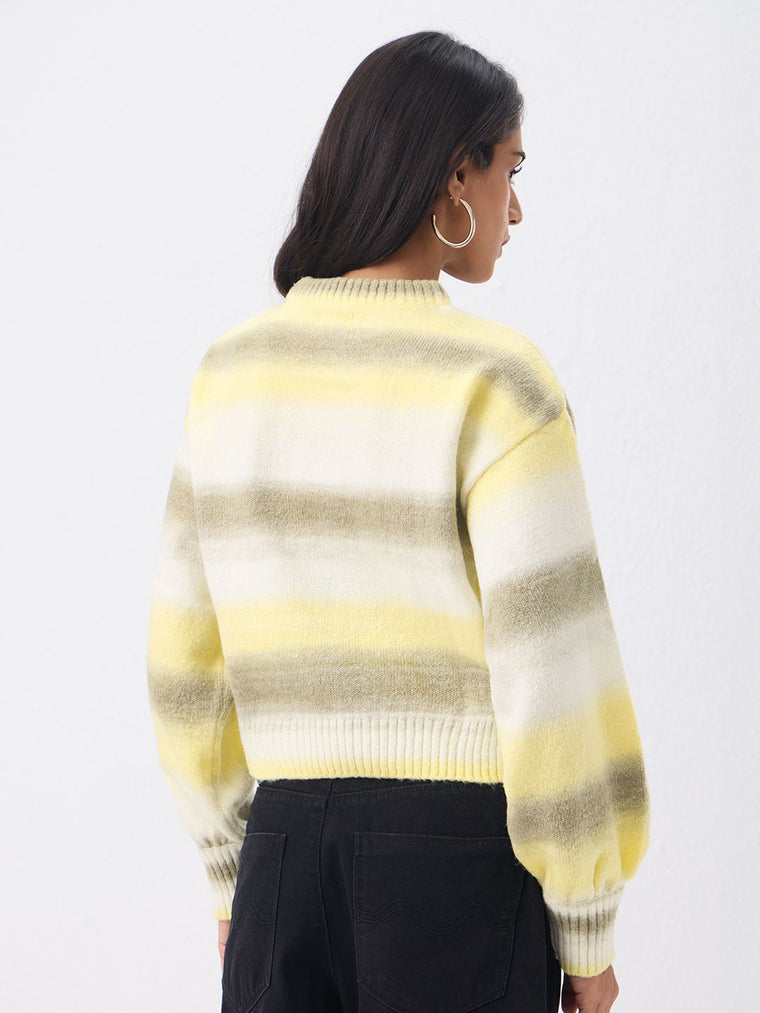 Ombre Sweater: Just Bee Women Oversized Sweaters