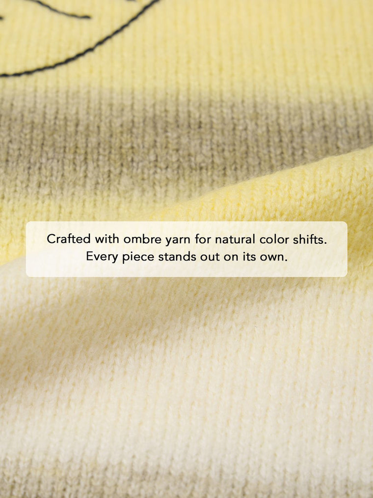 Ombre Sweater: Just Bee Women Oversized Sweaters
