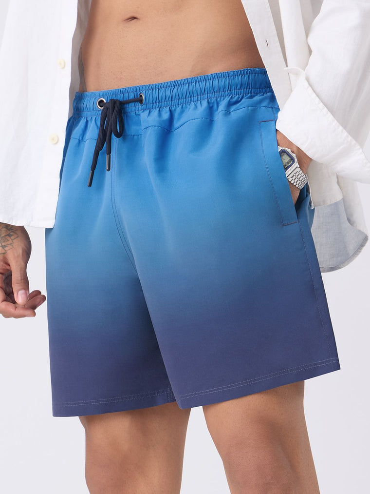 Swim Shorts: Mosaic Men Swimwear Shorts