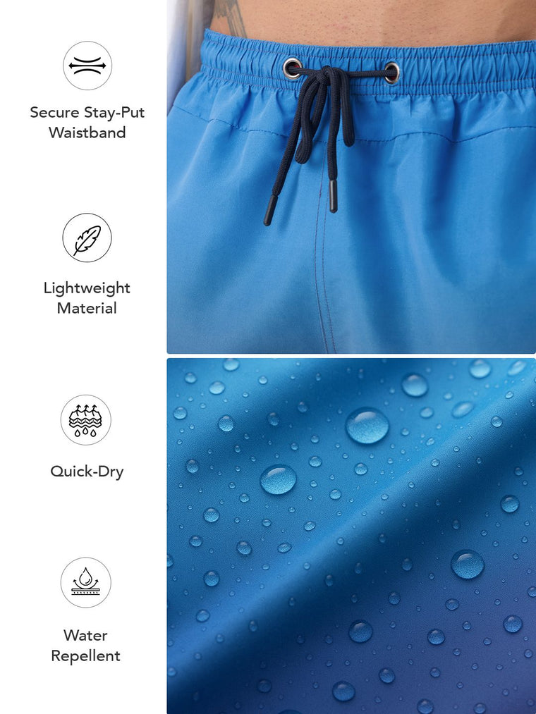 Swim Shorts: Mosaic Men Swimwear Shorts