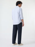 Pleated Pants: Marine Men Super Flex Pants