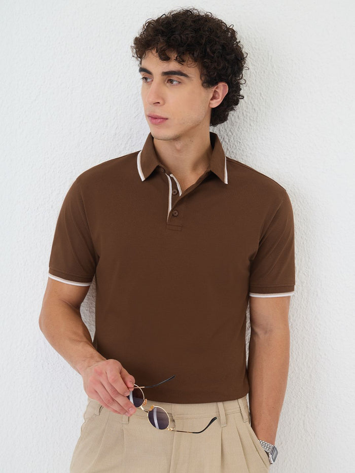 Pique Polo: Biscuit Classic Polos