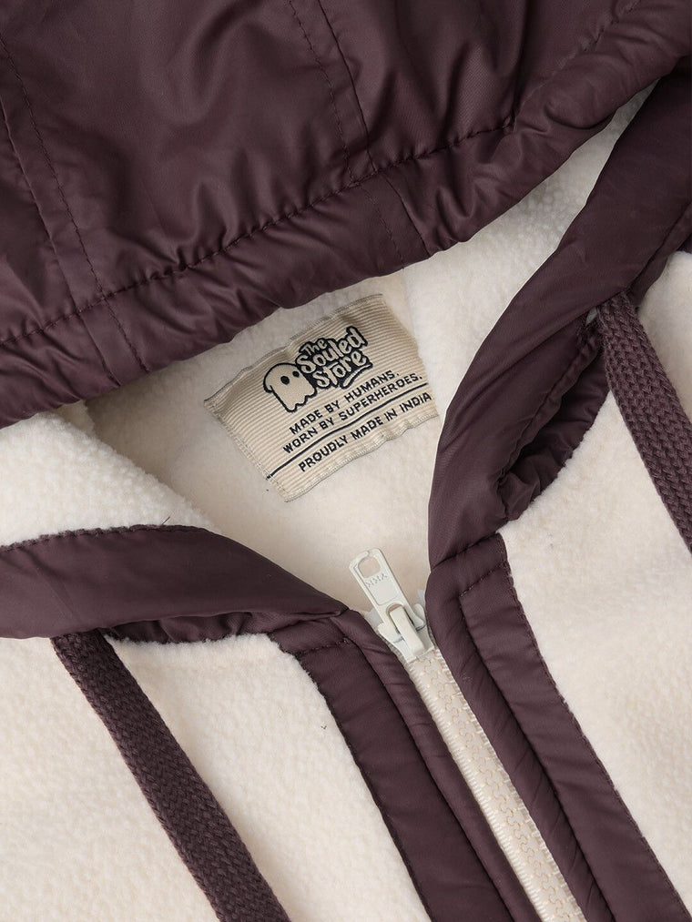 Oversized Hoodie: Berry Clouds Men Oversized Hoodies