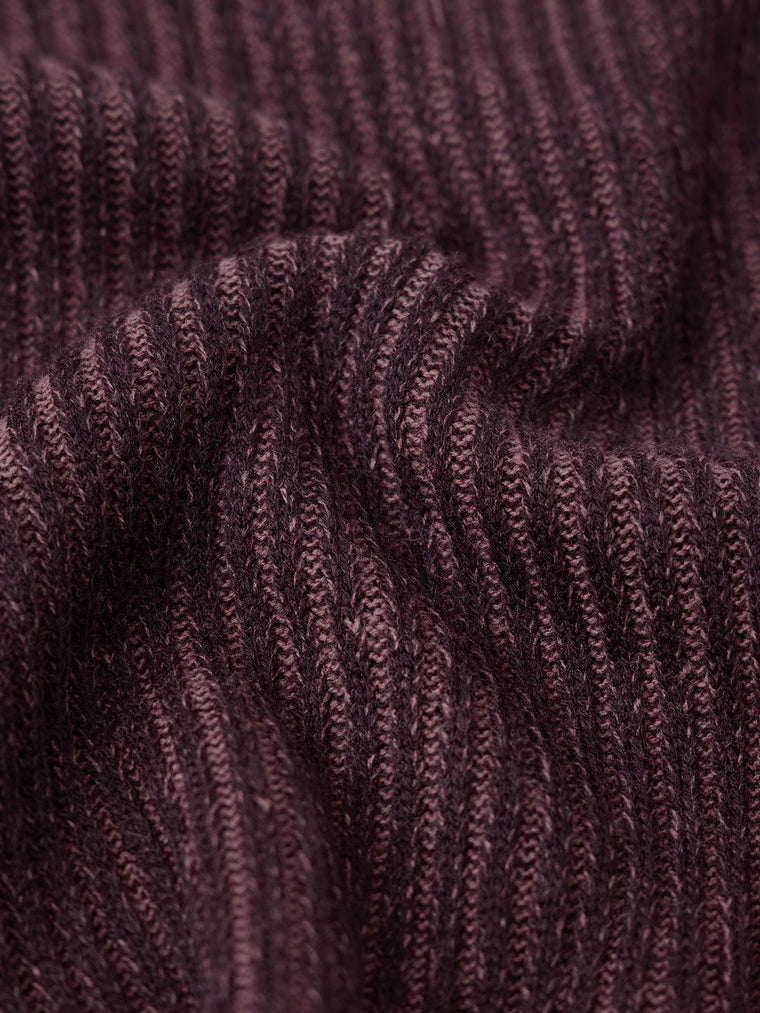 Textured Sweater: Amethyst Women Fitted Sweaters