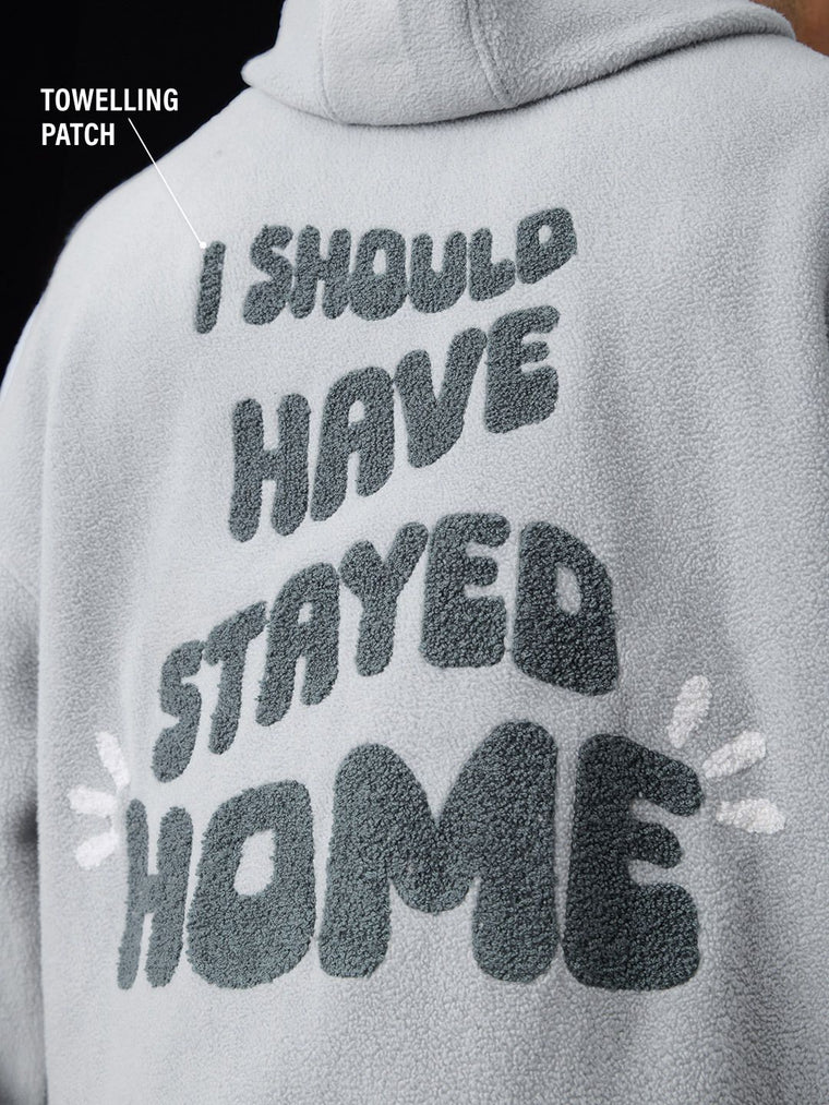 Pullover Hoodie: Just Stay Home Men Oversized Hoodies