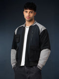 Bomber Jacket: Midnight Edge Men Puffer Jackets
