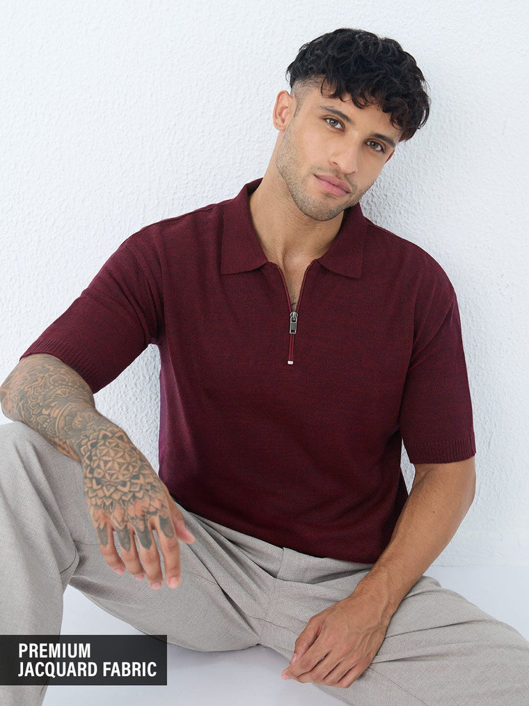 Jacquard Polo: Ruban Classic Polos