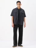 Zipper Shirt: Thundercloud Oversized Shirts