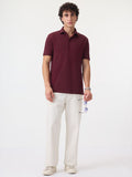 Pique Polo: Sangria Classic Polos