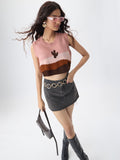 Crop Top: Don't Be A Prick Women Knit Tops