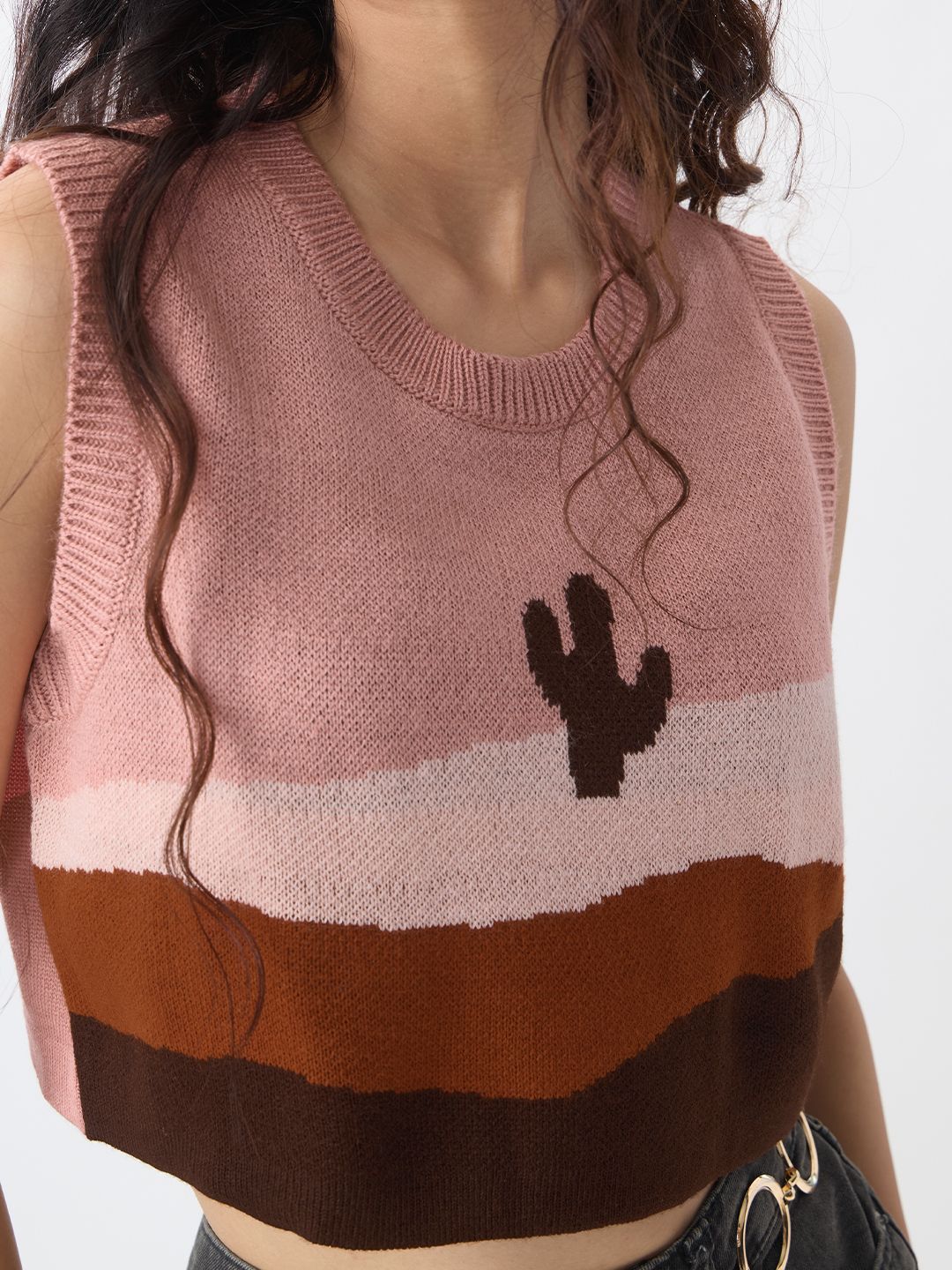 Crop Top: Don't Be A Prick Women Knit Tops