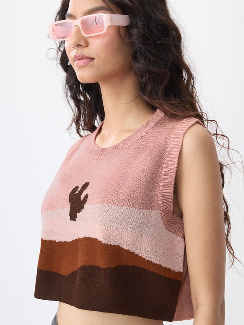 Crop Top: Don't Be A Prick Women Knit Tops