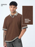 Oversized Polo: Russet Oversized Polos