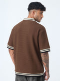 Oversized Polo: Russet Oversized Polos