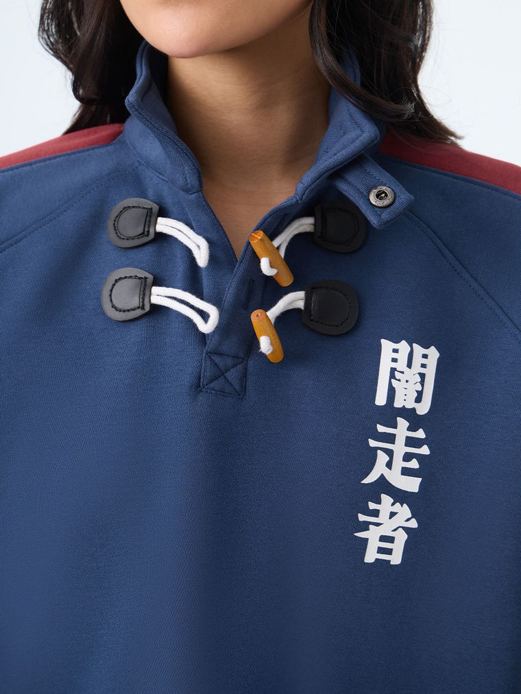 TSS Originals: Night Racer Women Oversized Sweatshirts