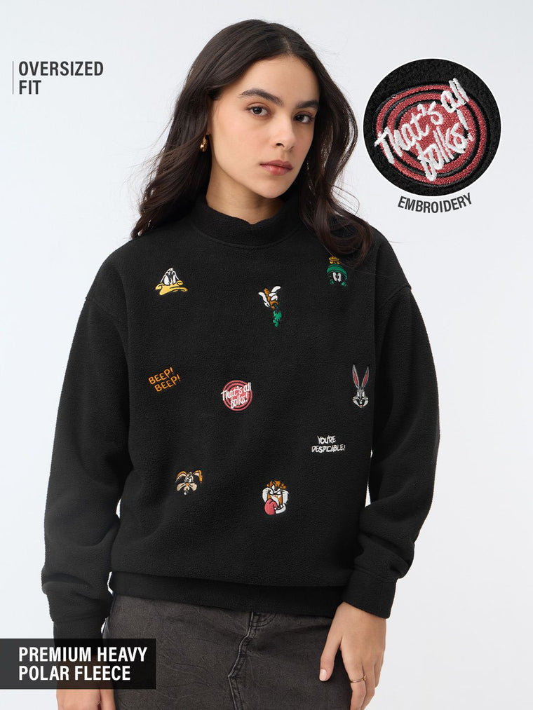 Looney Tunes: Toon Chaos Women Oversized Sweatshirts