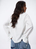 Cotton Linen Shirt: Prisma Women Relaxed Shirts