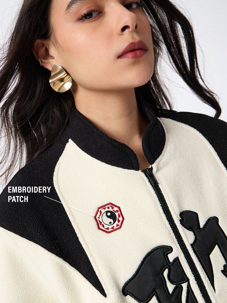 Kung Fu Panda: Racer Chi Women Oversized Jackets