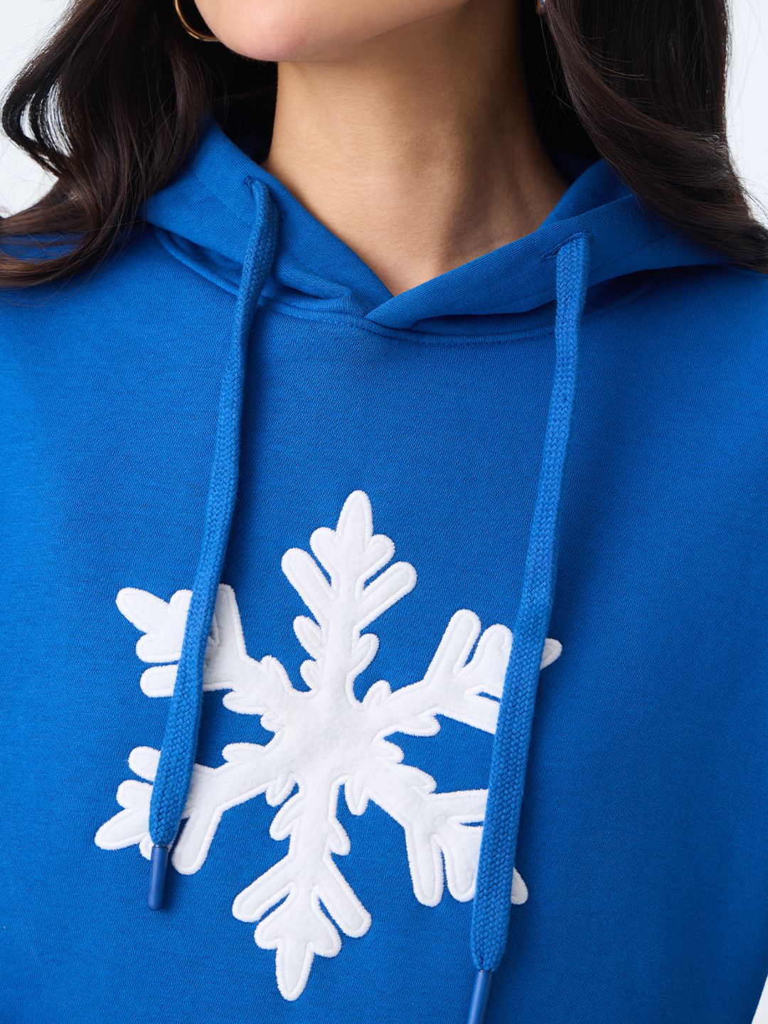 TSS Originals: Snowflake Women Oversized Hoodies