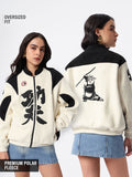 Kung Fu Panda: Racer Chi Women Oversized Jackets
